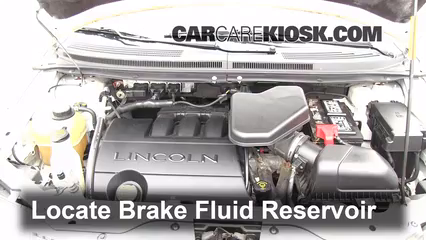 2007 Lincoln MKX 3.5L V6 Brake Fluid Add Fluid